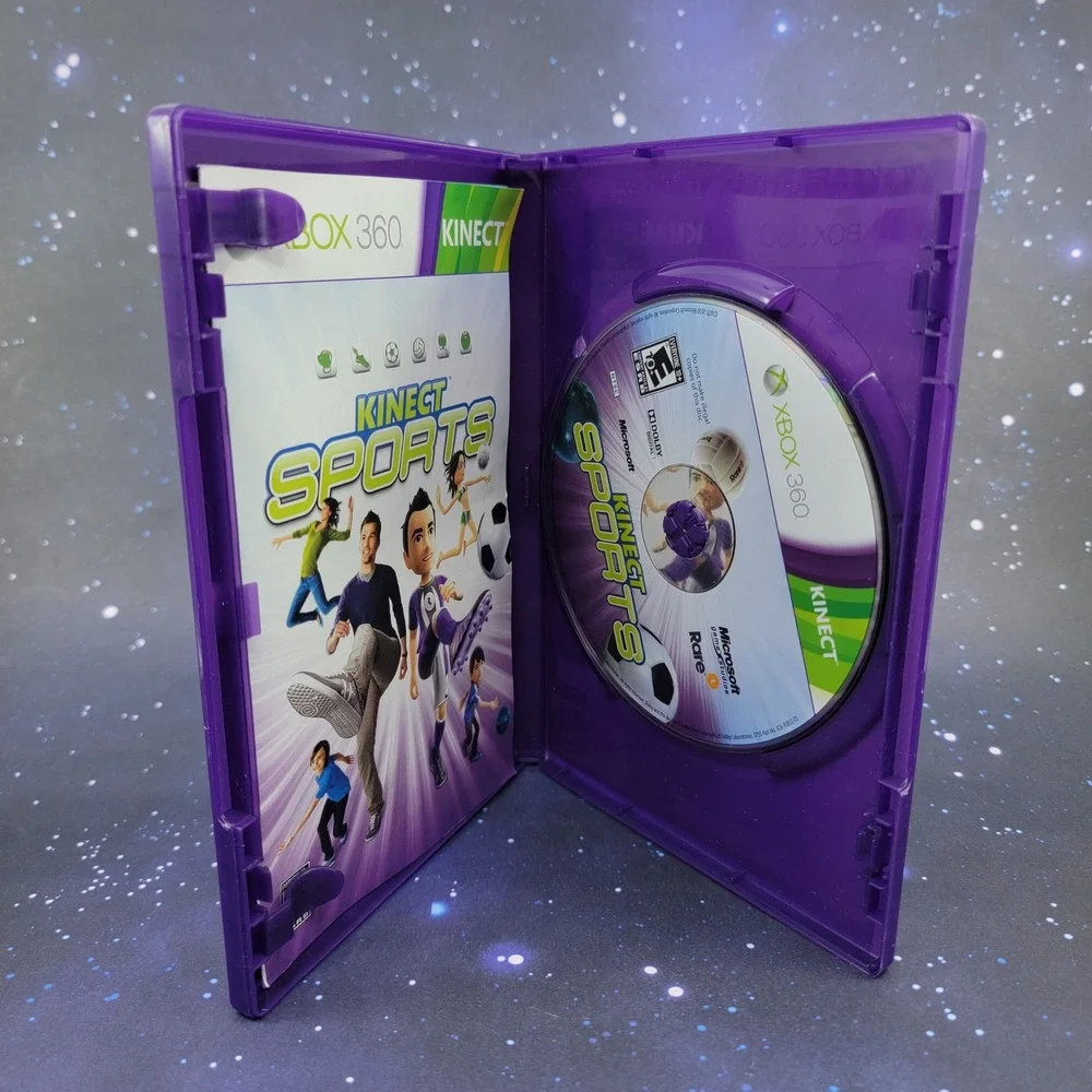 Kinect Sports Xbox 360 Microsoft Game‎ Studios CIB Complete with Manual